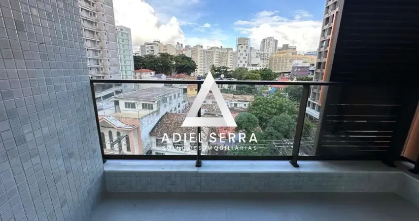 Barra | Studio mobiliado | 21,60m² | Nascente | Mobiliado | Vista livre | Total infraestrutura de lazer