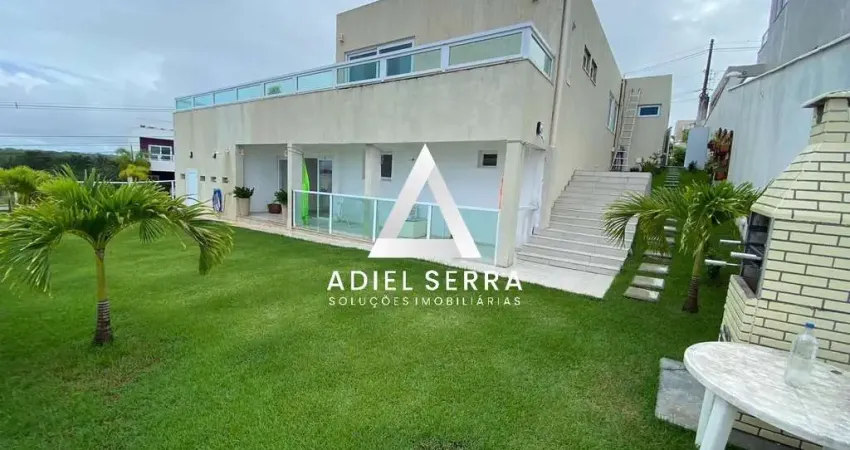 Alphaville Litoral Norte 2 | Casa Alto Padrão | 6 Suítes | 380m² | Piscina | Porteira Fechada