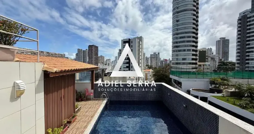 Ondina | Cobertura triplex | 2 suítes | 149 m² | Vista mar | ´Área gourmet | Piscina privativa | Total infraestrutura de lazer