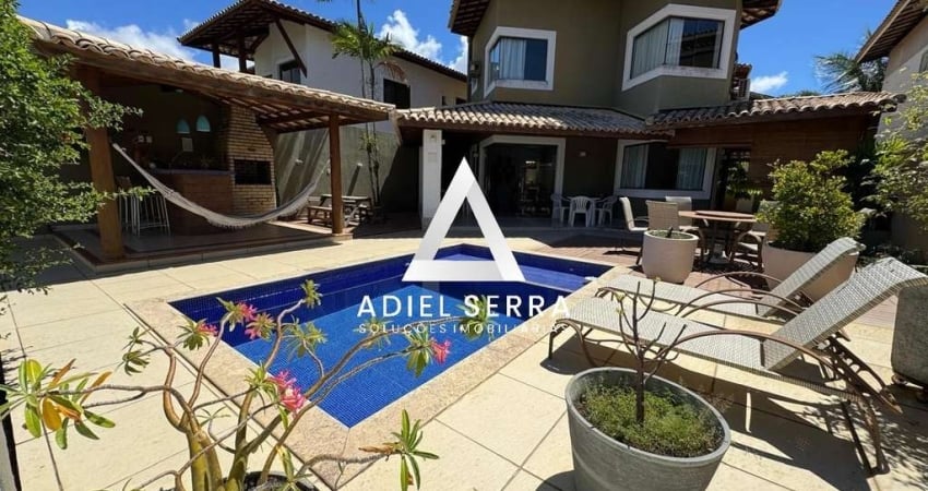 Centro de Lauro de Freitas | Casa 5/4 | 259m² | Piscina privativa | Energia solar | Reservatório de água | Total infraestrutura de lazer