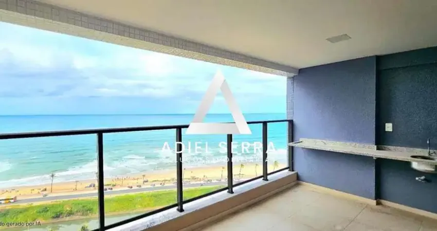 Jaguaribe | 3/4 com suíte | 86m² | nascente | andar alto | vista mar | clube completo