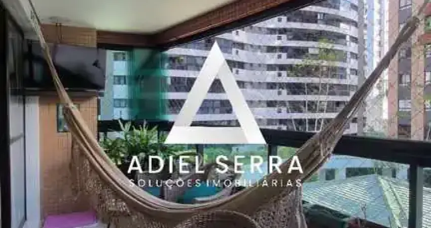 Alphaville Salvador | Apartamento | 113m² | 3 Quartos | 1 Suíte | Varanda Gourmet | 2 Vagas | Total infraestrutura de lazer
