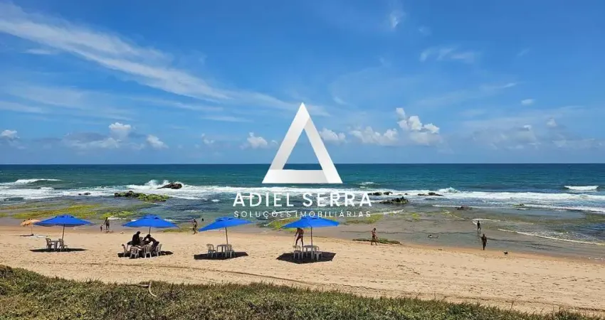 Stella Maris | 1/4 Térreo com Varanda | Frente Mar | 56,51m² | Pé na Areia | Infraestrutura completa de lazer