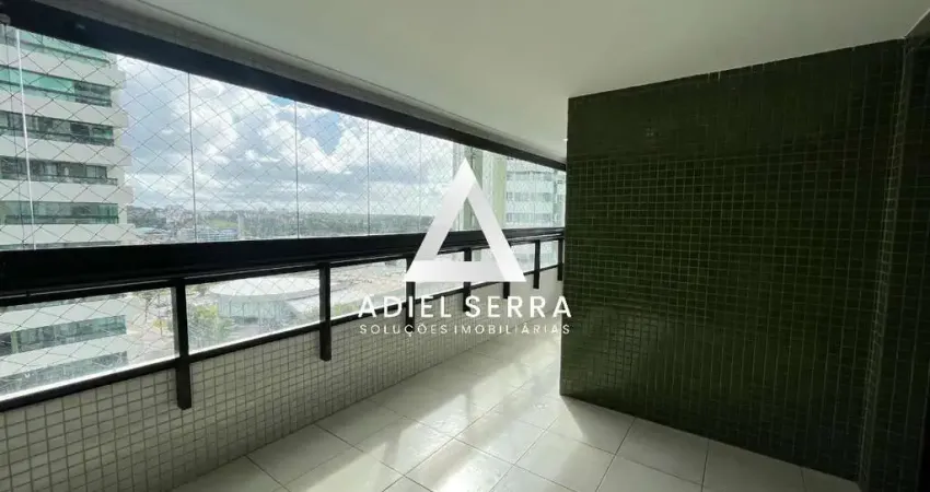 Patamares | 2/4 com dependência | 84m² | Andar alto | Ventilado | Condomínio clube completo | 1 Vaga | 1 Suíte