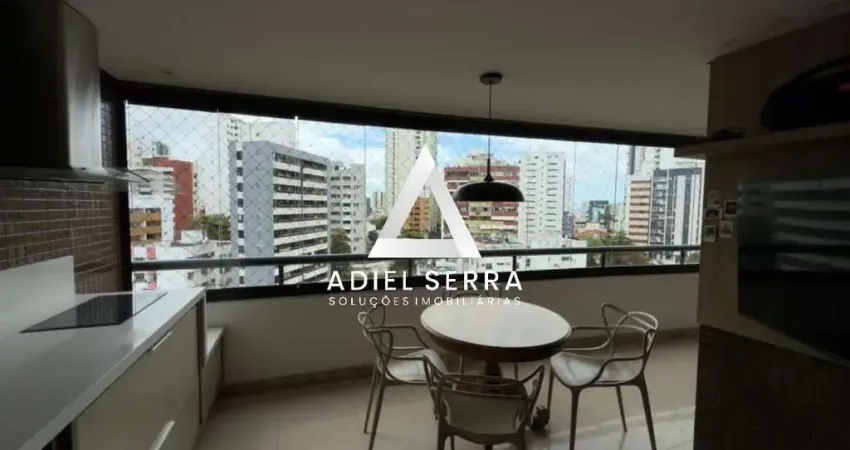Pituba | apartamento | 111m² | 3/4 sendo 1 suíte | varanda gourmet | 2 vagas | total infraestrutura de lazer
