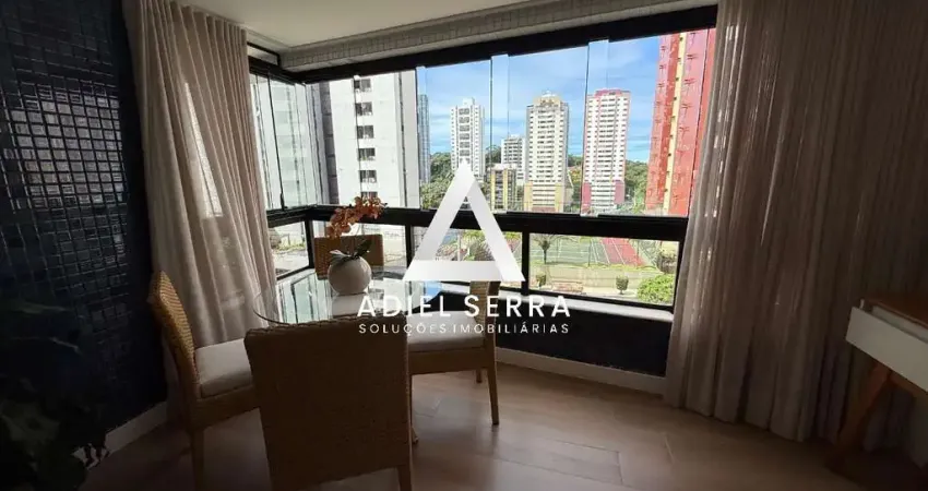 Cidade jardim | apartamento | 130m² | 4/4 sendo 2 suítes | varanda integrada | nascente total | infraestrutura completa de lazer