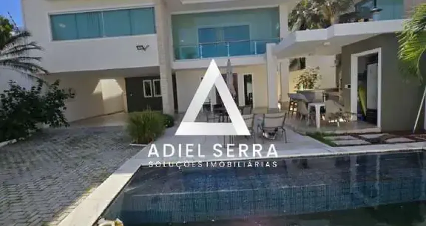Vilas do atlântico | casa dúplex | 309m² | 4/4 | 3 suítes | piscina | gourmet | 4 vagas | total infraestrutura de lazer