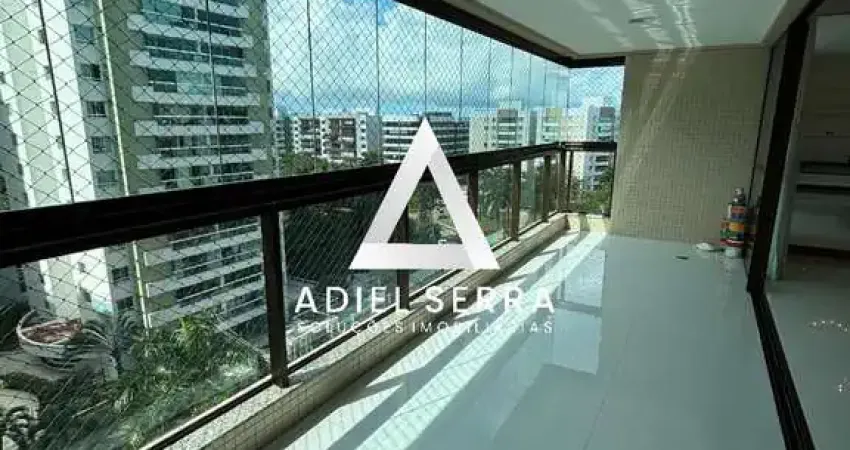 Alphaville i | apartamento 3 suítes | 129m² | varanda gourmet | andar alto | total infraestrutura de lazer