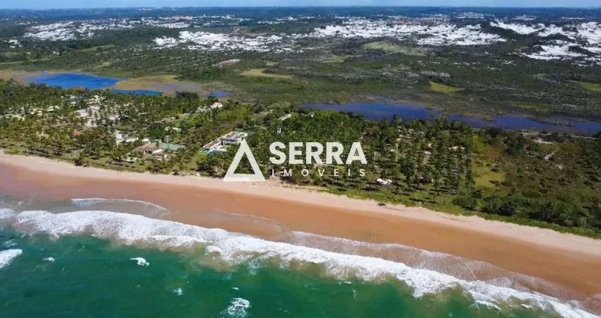 Condomínio busca vida | terreno frente mar | 22.000 m² | 100 m de frente praia | casa rústica 300 m² |