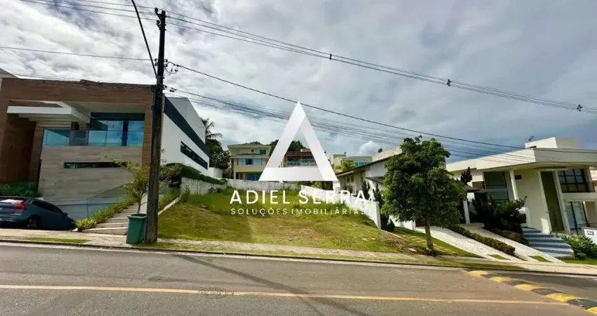 Alphaville salvador 2 - terreno com 502m² - localização privilegiada - nascente - ventilação incrível