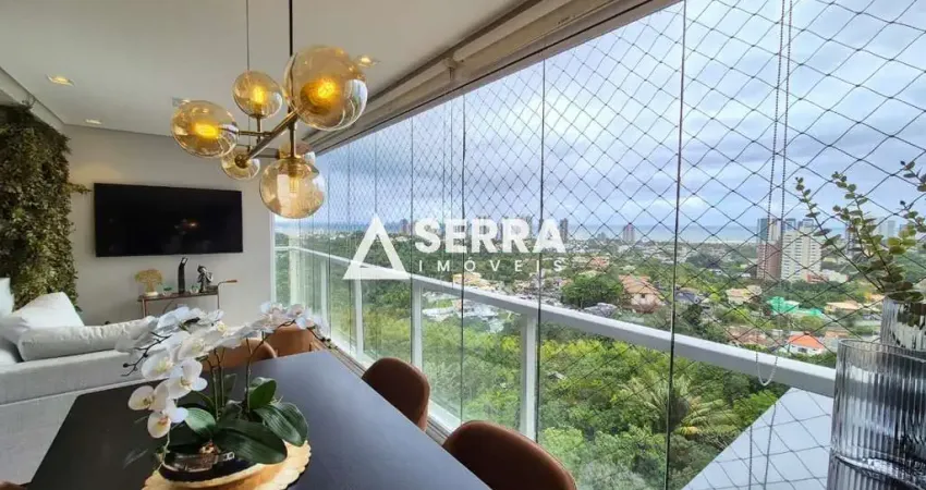 Platno greenville | apartamento 3 quartos | 110m² | 2 suítes | varanda gourmet vista mar | porteira fechada