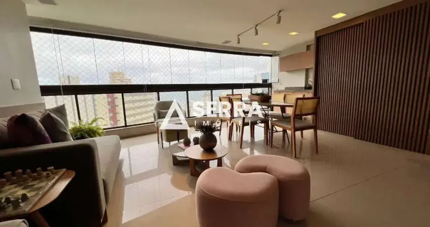 Armação | apartamento 3 suítes | 147m² | varanda gourmet vista mar | 4 vagas | total infraestrutura completa