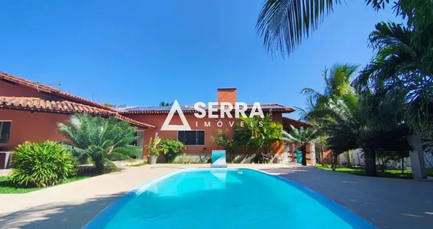 Busca vida | casa térrea 4/4 | 350 m² ac | terreno 1.800 m² | piscina e energia solar | infraestrutura de lazer completa