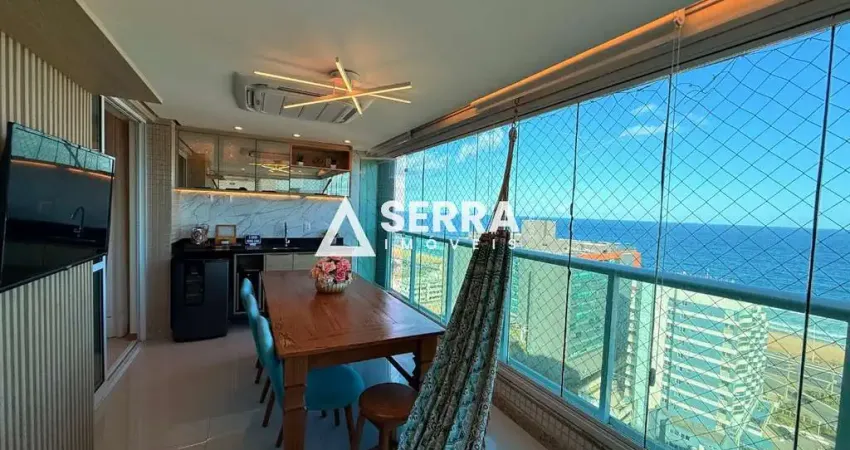 Jardim armação | 3/4 com suíte | 112,59 m² | vista mar | varanda gourmet | total infraestrutura de lazer