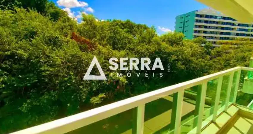 Alphaville 1 | 2 quartos (reversível para 3) | 80m² | varandão com vista verde |total infraestrutura de lazer