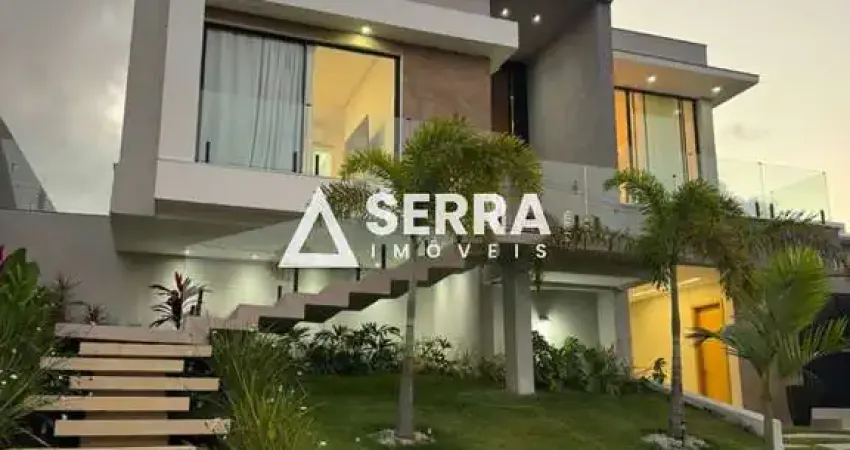 Alphaville litoral norte 3 | casa térrea | 207 m² | 3 suítes master | área gourmet | total infraestrutura de lazer