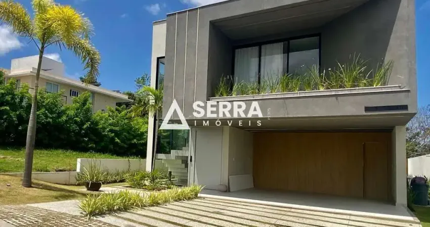 Alphaville litoral norte 3 | casa | 355 m² | vista permanente | energia solar | total infraestrutura de lazer