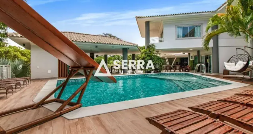 Encontro das águas | mansão de luxo | 6 suítes | 2.800m² construídos | total infraestrutura de lazer