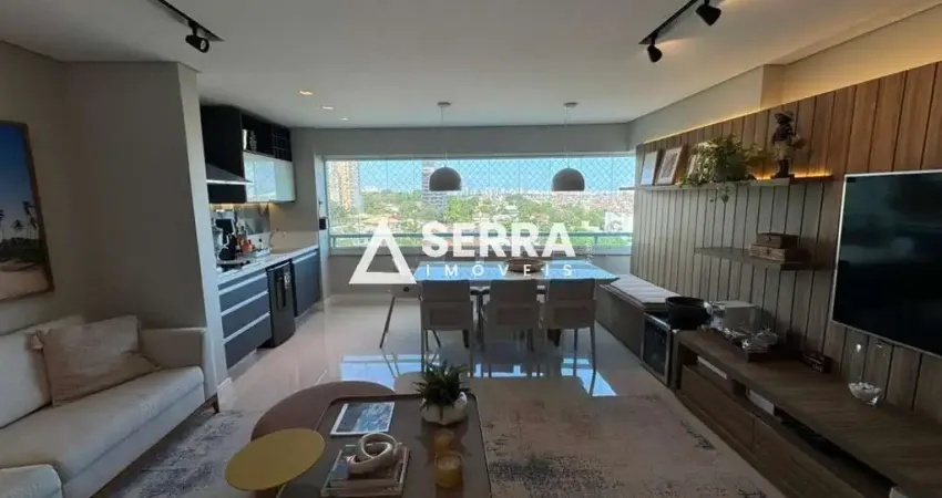 Horto florestal | apartamento 2/4 | 92m² | mobiliado | varanda gourmet | nascente | total infraestrutura de lazer