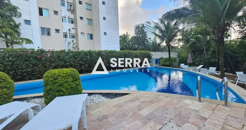 Alphaville | 2/4 sendo 1 suíte | 80m² | andar alto | vista livre | varanda gourmet | total infraestrutura de lazer