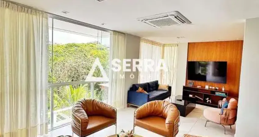 Alphaville 2 | casa de alto padrão | 4 suítes | 373m² | total infraestrutura de lazer