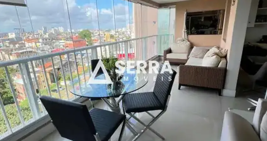 Acupe de brotas | apartamento 3/4 (2 suítes) | 108,6m² | mobiliado | total infraestrutura de lazer