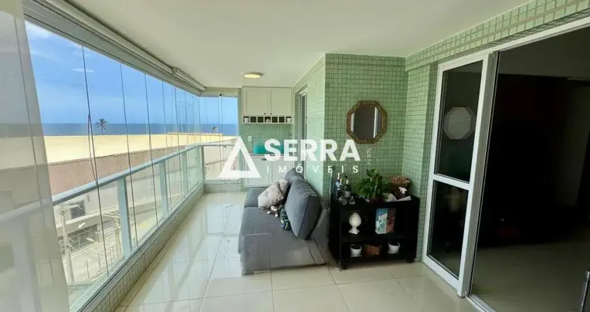 Jardim armação | apartamento 3/4 | 108m² | mobiliado | vista mar | total infraestrutura de lazer
