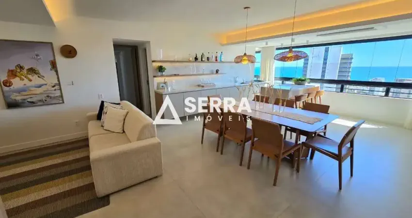 Pituba | 4/4 sendo 2 suítes | 155 m² | porteira fechada | dependência completa | total infraestrutura de lazer