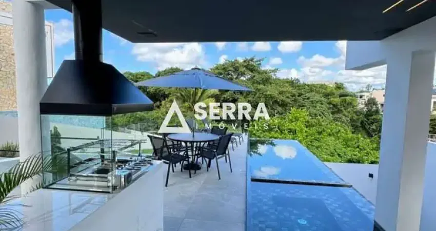 Alphaville 2 | casa alto padrão | 3 suítes (projeto para 4) | 282m² | total infraestrutura de lazer