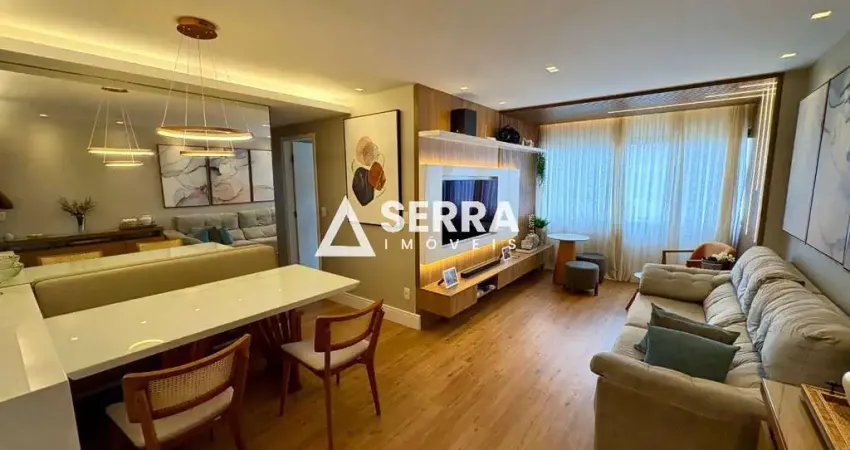 Paralela | brisas clube | 80 m² | 3/4 (1 suíte) | mobiliado | nascente | total infraestrutura de lazer