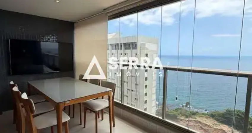 Ondina | 1 quarto | 44 m² | mobiliado | andar alto | infraestrutura completa de lazer