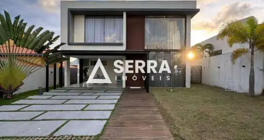 Alphaville litoral norte 3 | porteira fechada | 4 suítes | 280 m² | energia solar | piscina | total conforto e segurança