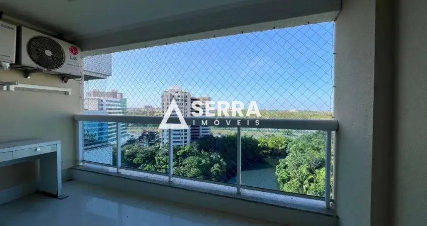 Alphaville | 2 quartos (1 suíte) | 70 m² | nascente | andar alto | infraestrutura completa de lazer