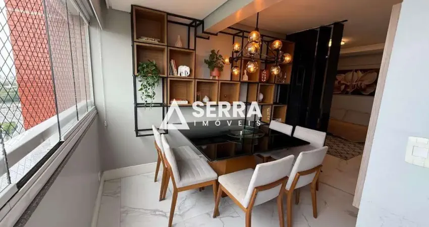 Jardim santa teresa | apartamento mobiliado | 77m² | 2/4 com suíte | nascente | dependência | total infraestrutura de lazer