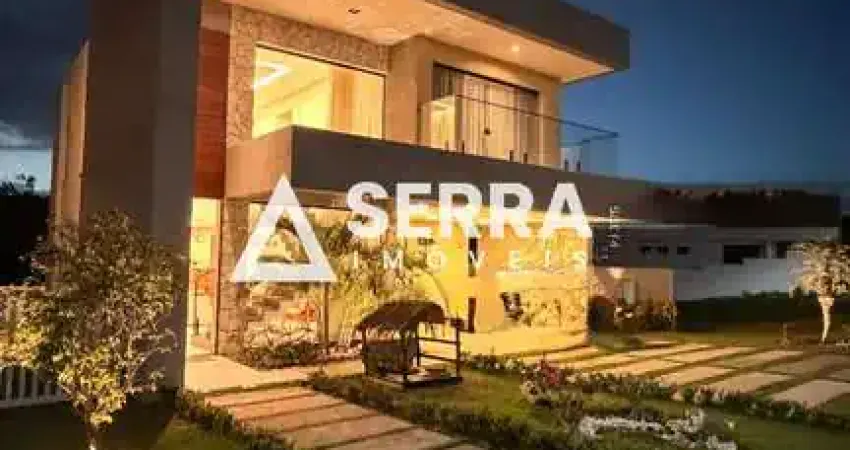 Alphaville Litoral Norte 3 | Casa Alto Padrão | Porteira Fechada | Lote Voltado para Mata | Total Conforto e Segurança