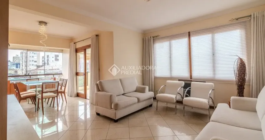 Apartamento 02 quartos (suíte) + escritório: 96 m² semi mobiliados com churrasqueira e vaga!