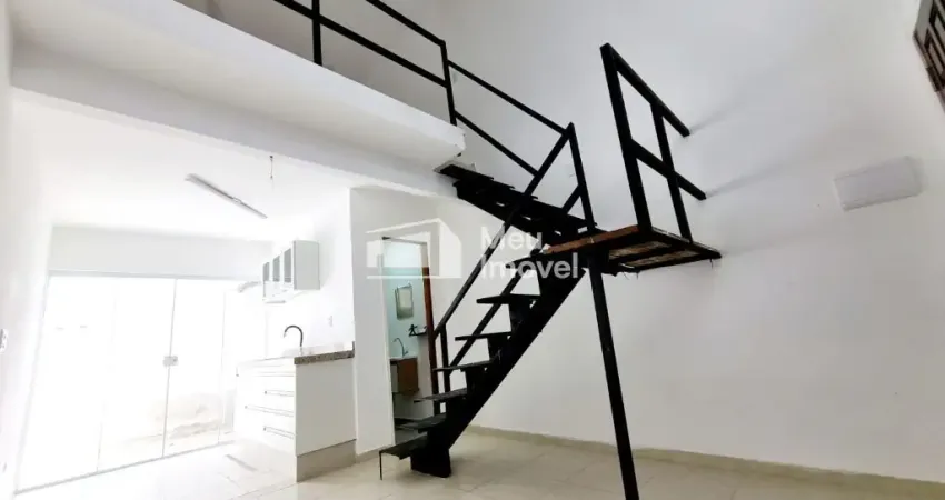 Aluguel Kitinete estilo Loft com 35m² Bairro Villa Branca - Jacareí