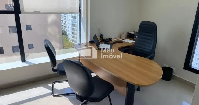 Aluguel sala comercial 20m² mobiliada - pátio das américas - são josé dos campos