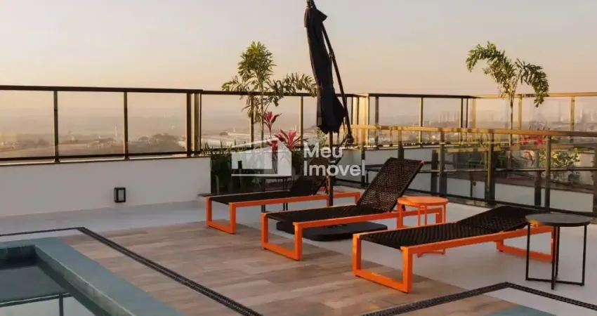 Aluguel apartamento com sacada 2 dormitórios sendo 2 suítes com 68,50m² - condomínio pérola villa branca - bairro villa branca - jacareí