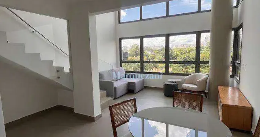 Apartamento Duplex com 2 dormitórios para alugar, 85 m² por R$ 12.780,00/mês - Indianópolis - São Paulo/SP