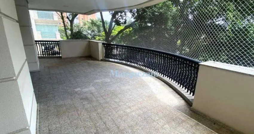 Apartamento com 5 dormitórios para alugar, 468 m² por R$ 80.000,00/mês - Moema - São Paulo/SP
