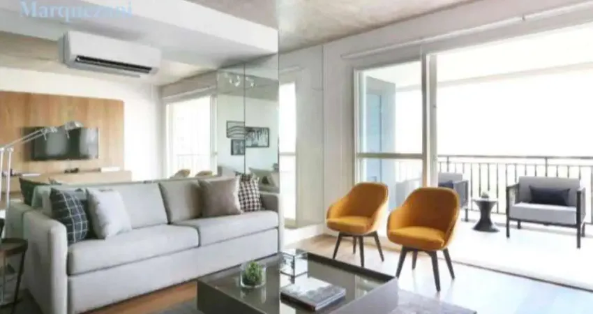 Apartamento com 1 dormitório para alugar, 70 m² por R$ 7.386,00/mês - Cidade Monções - São Paulo/SP