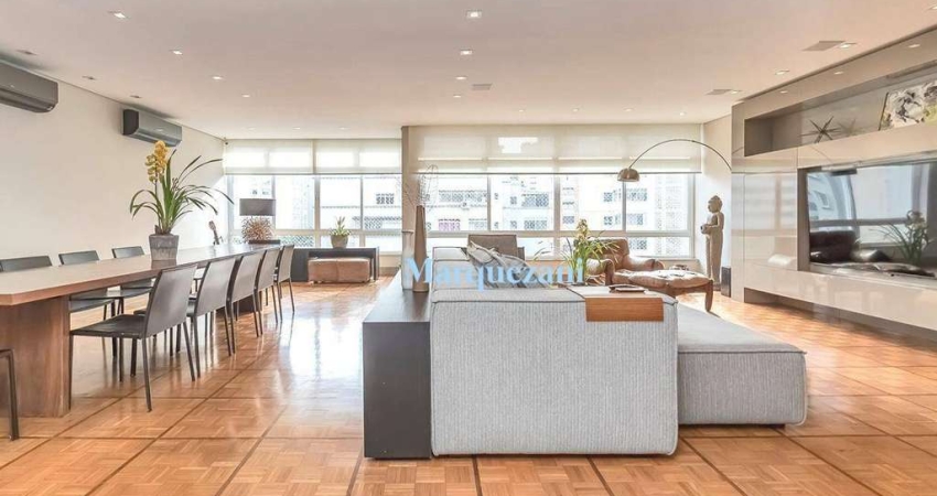 Apartamento com 3 dormitórios para alugar, 220 m² por R$ 21.702,00/mês - Higienópolis - São Paulo/SP