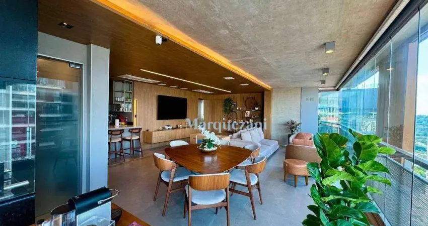 Apartamento com 3 dormitórios, 167 m² - venda por R$ 4.500.000,00 ou aluguel por R$ 26.000,00/mês - Brooklin - São Paulo/SP