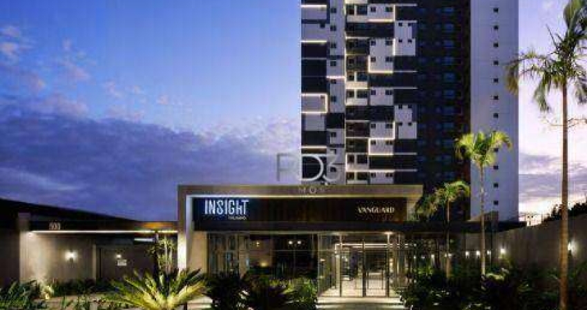 Apartamento com 2 dormitórios para alugar, 62 m² por R$ 3.500,00/mês - Gleba Fazenda Palhano - Londrina/PR