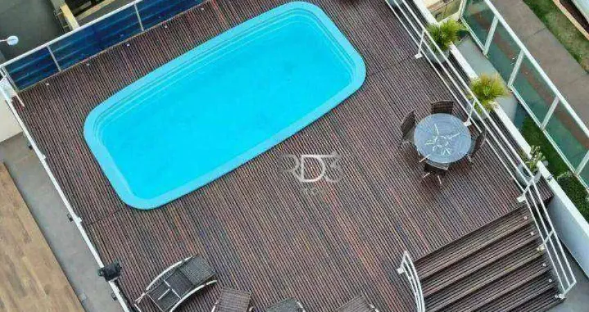 Apartamento para alugar, 40 m² por r$ 3.170,00/mês - gleba - londrina/pr