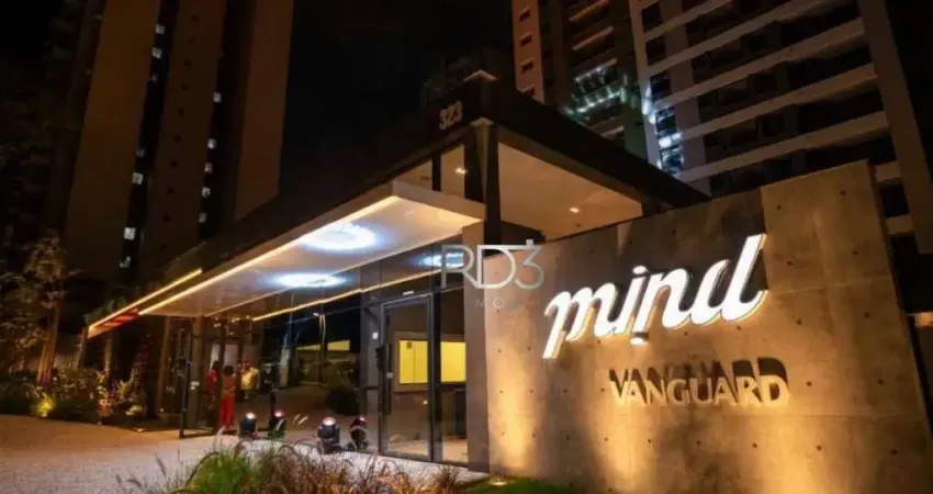 Apartamento com 1 dormitório para alugar, 70 m² por r$ 3.850,00/mês - edifício mind - londrina/pr