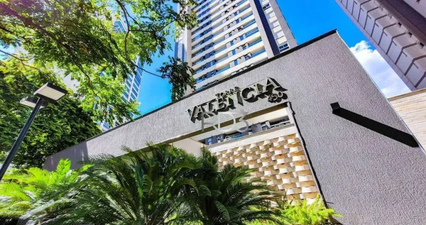 Apartamento com 1 dormitório para alugar, 51 m² por r$ 4.100,00/mês - gleba palhano - londrina/pr