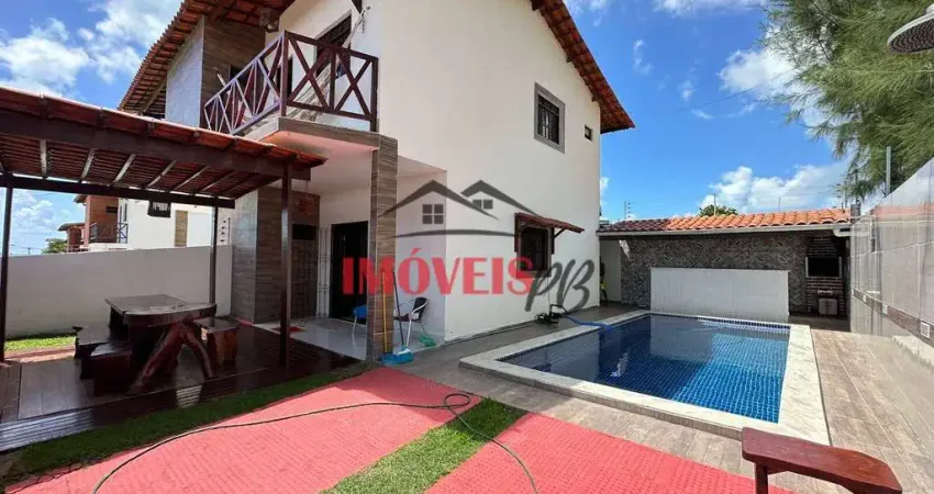 Casa em carapibus com vista para o mar, área gourmet e piscina