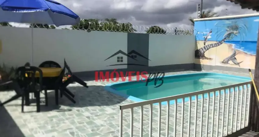 Casa mobiliada na praia do amor com 3 quartos sendo 1 suíte e piscina